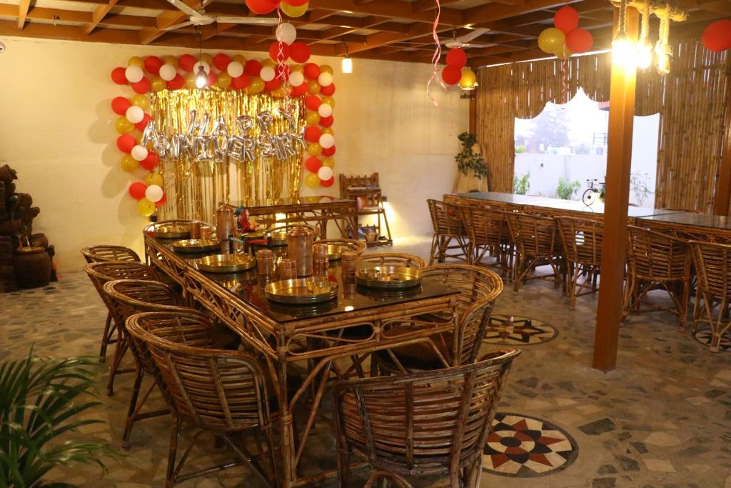 Restaurace v ubytování Sai Veda Wellness By Atya Hotels