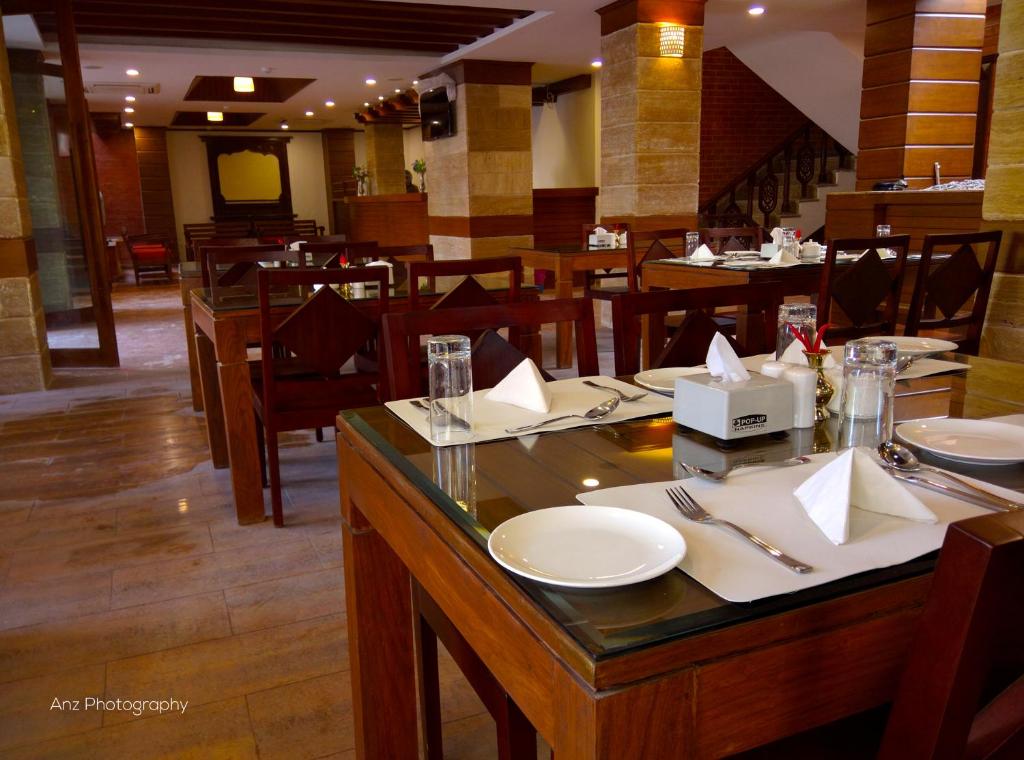 Restaurace v ubytování Apsara Boutique Hotel