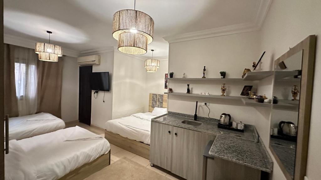 Fotografie z fotogalerie ubytování Pearl Pyramids Inn v Káhiře