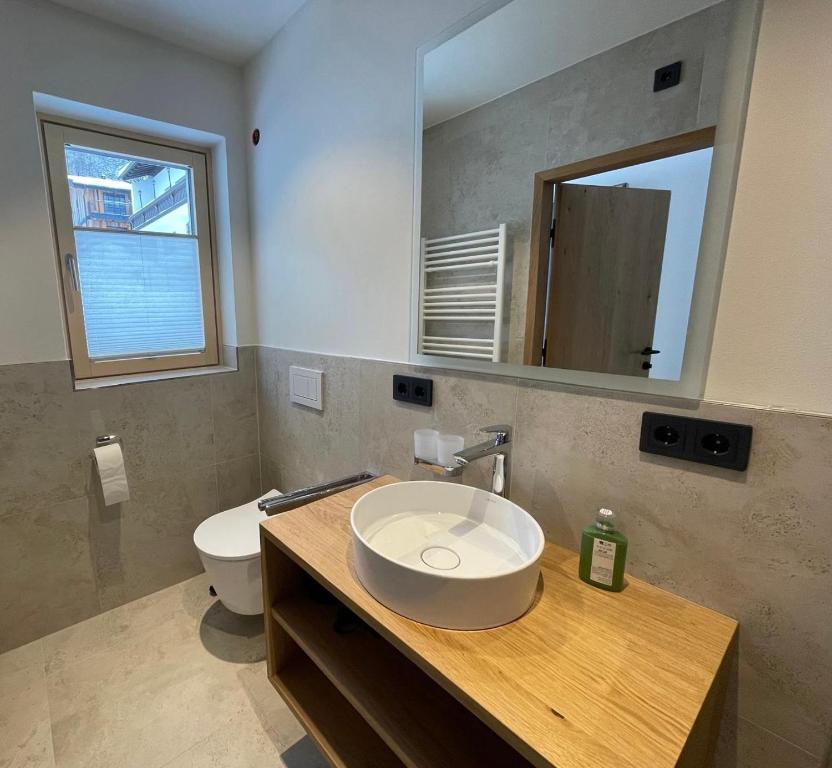 Kúpeľňa v ubytovaní Chalet H Montafon
