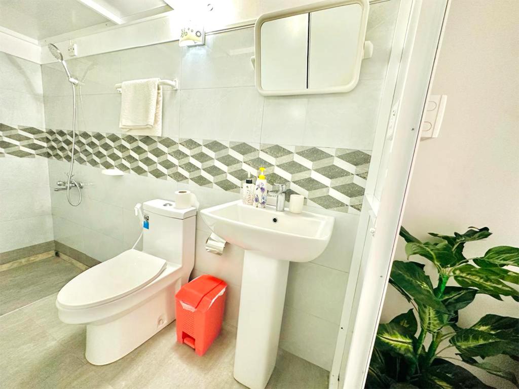 Koupelna v ubytování Sea Breeze Guest House Negombo