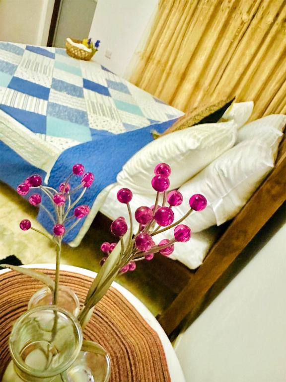 Postel nebo postele na pokoji v ubytování Sea Breeze Guest House Negombo