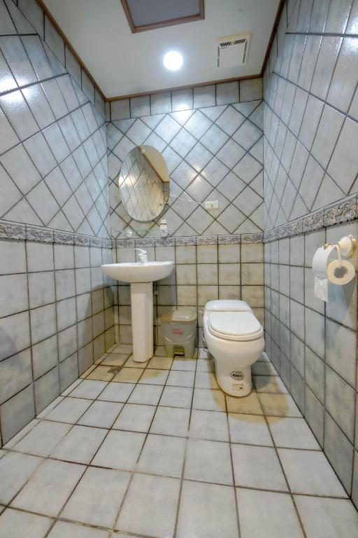 Koupelna v ubytování Songyuan B&B