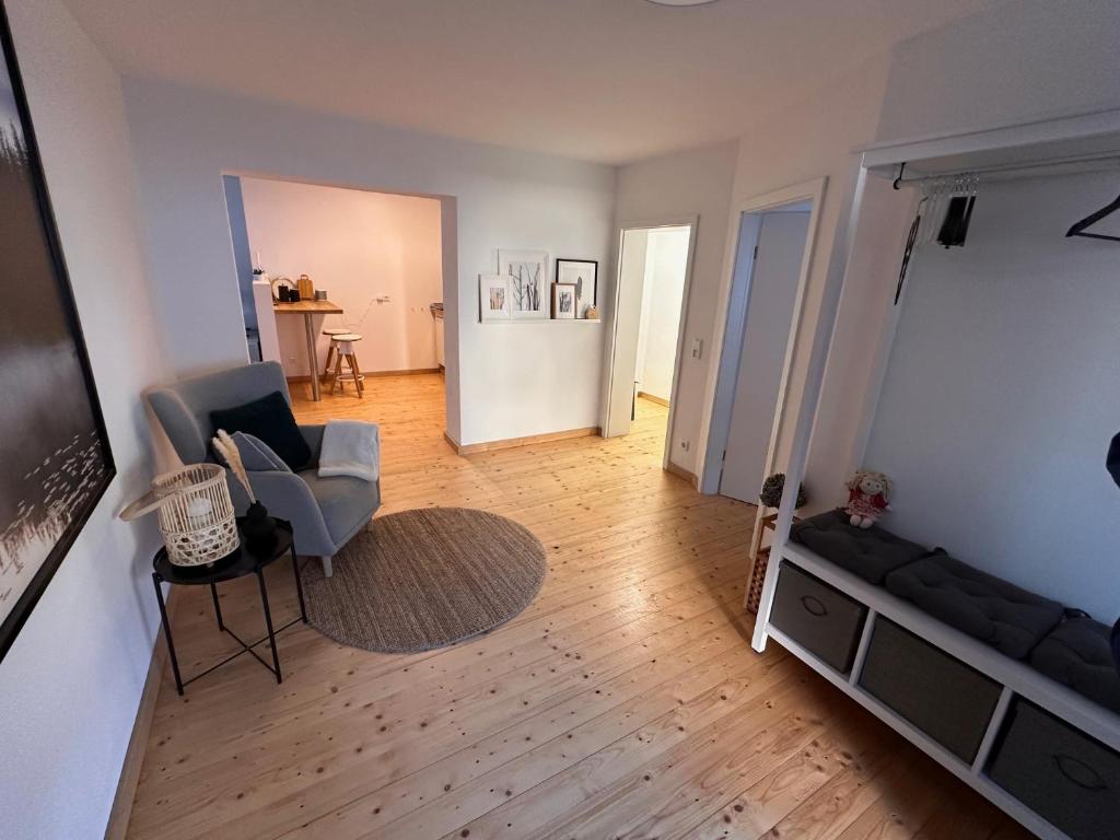 Kuchyň nebo kuchyňský kout v ubytování Ferienapartment Mein Möhnesee