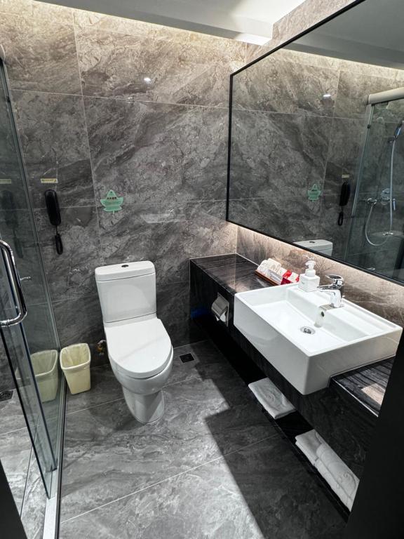 Koupelna v ubytování Shenzhen Lido Hotel