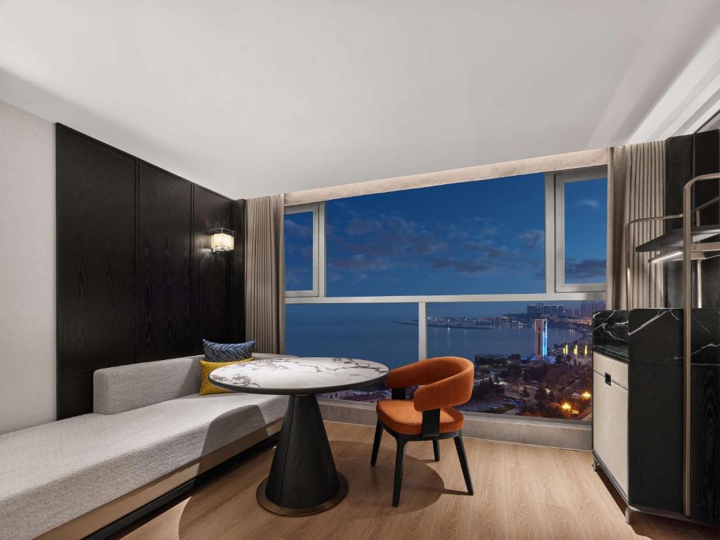 Posezení v ubytování DoubleTree by Hilton Weihai