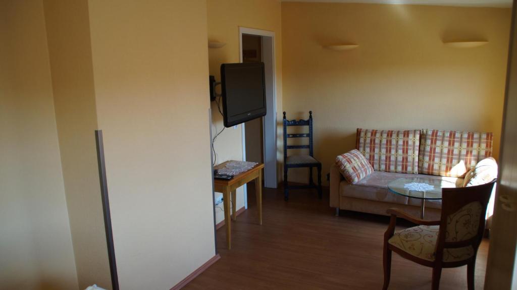 Posezení v ubytování HOTEL alt lüneburger Kutscherstuben