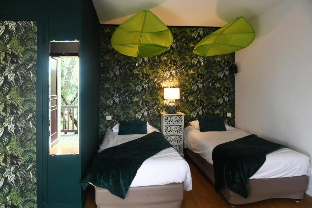 Logis Auberge De Launay - Chambre Lits Jumeaux