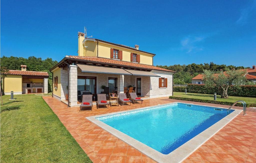 Πισίνα στο ή κοντά στο Villa Fontanella