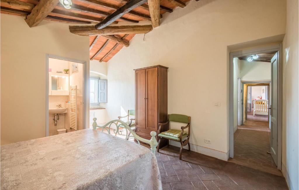 Posteľ alebo postele v izbe v ubytovaní Amazing Home In Castiglion Fiorentino