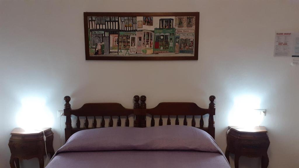 Postel nebo postele na pokoji v ubytování Casa Chiocconi