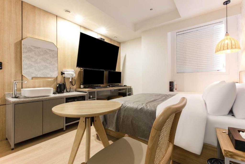 Posezení v ubytování Arentz Hotel