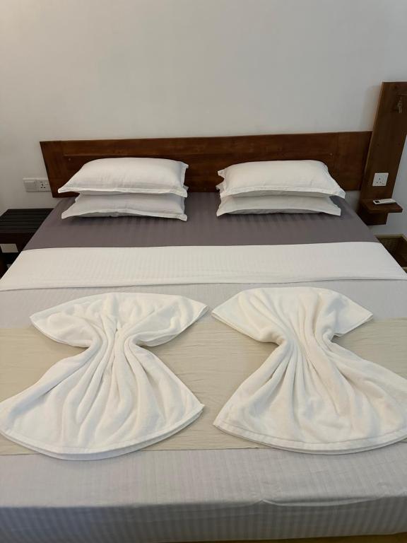Postel nebo postele na pokoji v ubytování Secret House