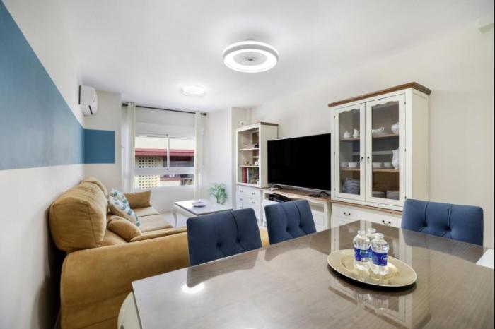 Μια τηλεόραση ή/και κέντρο ψυχαγωγίας στο Agua Marina by Staycare