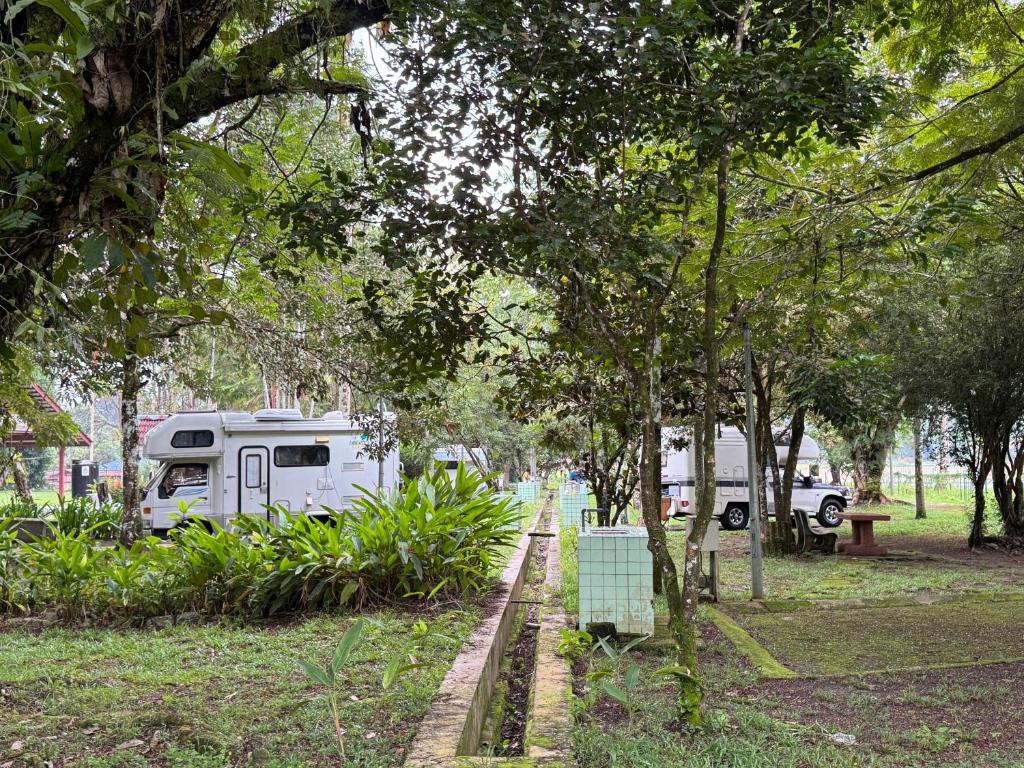 Zahrada ubytování Caravan Site