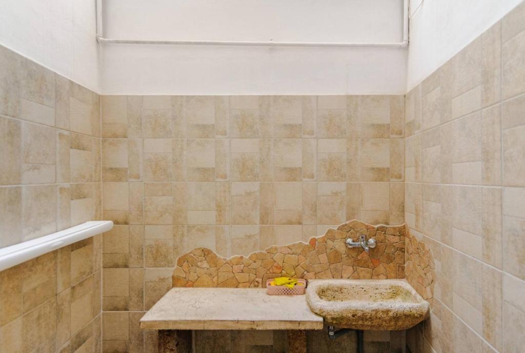 Koupelna v ubytování Honeyapartment