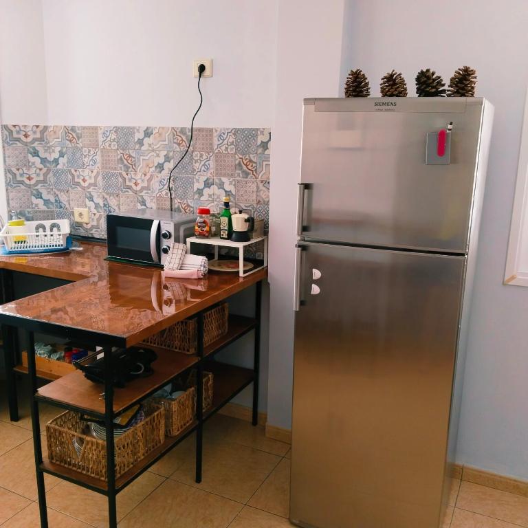 Kuchyň nebo kuchyňský kout v ubytování Amber House