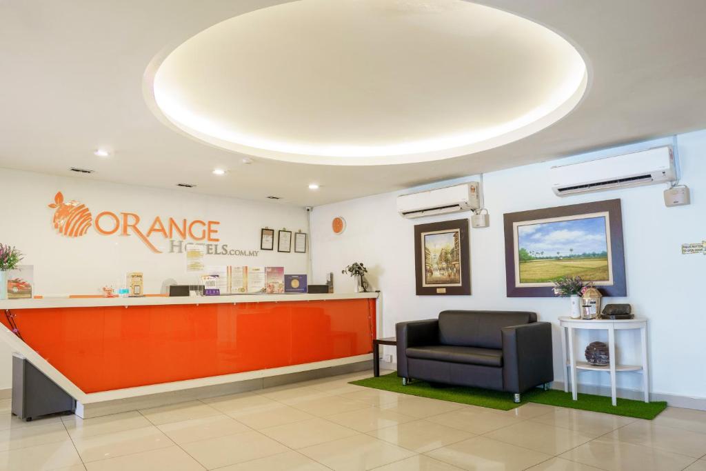 Vstupní hala nebo recepce v ubytování Orange Hotel Kota Kemuning @ Shah Alam