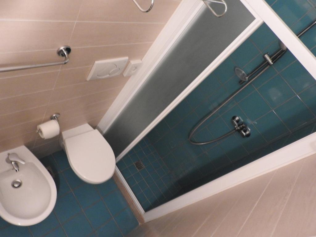 Koupelna v ubytování Hotel Haarlem