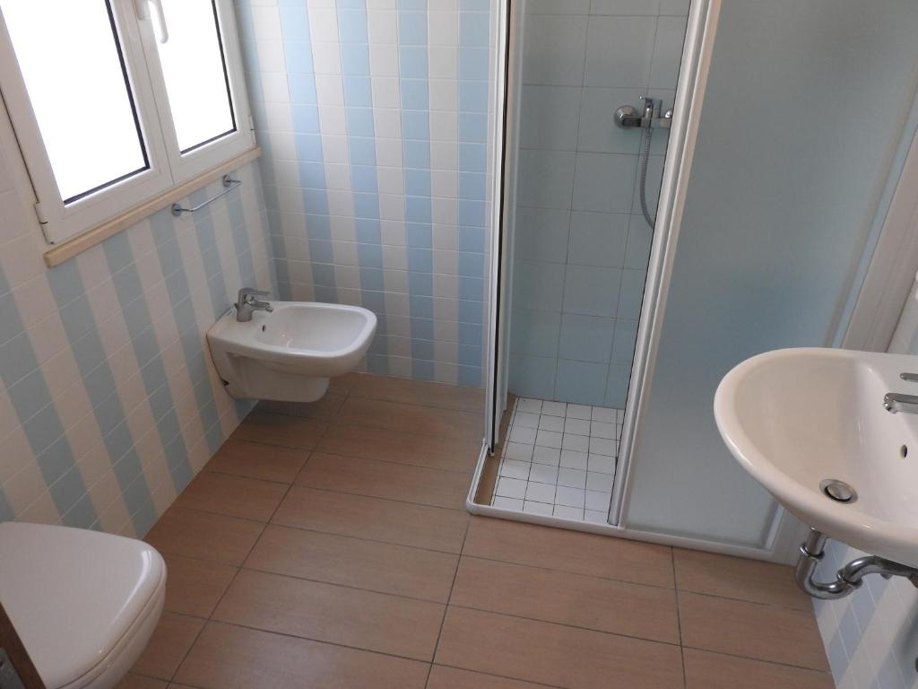 Koupelna v ubytování Hotel Haarlem