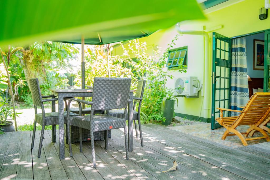 Zahrada ubytování Pension Michel