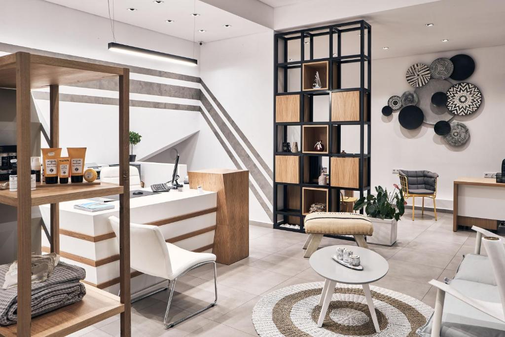 Posezení v ubytování Cozy Suites Potos