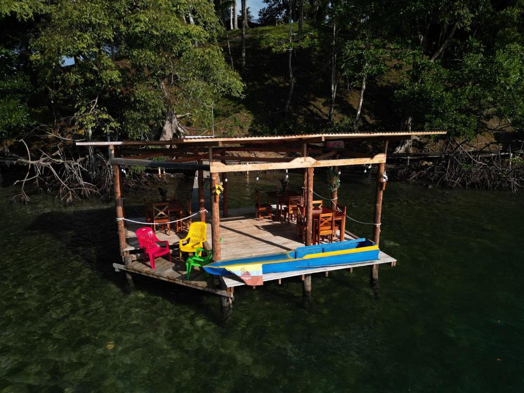 Herní místnost nebo prostor pro děti v ubytování Loma Partida Aqua Lodge