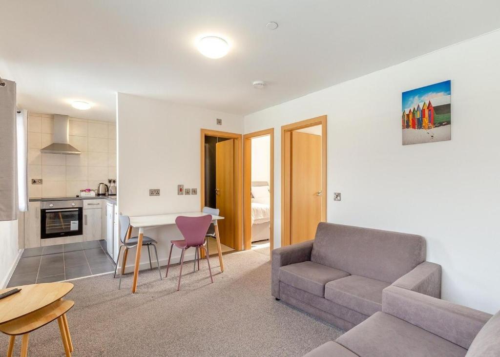 Η κουζίνα ή μικρή κουζίνα στο Apartment with Access to Pool Spa & Soft play