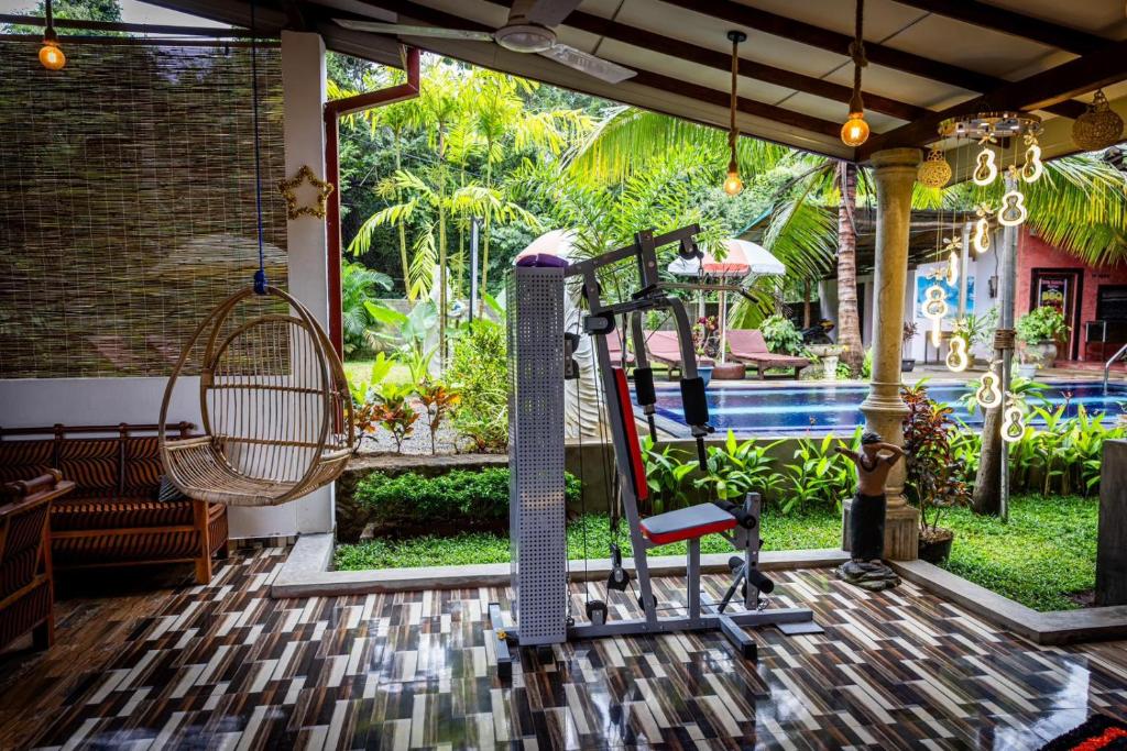 Zahrada ubytování Hotel Samanala Sigiriya