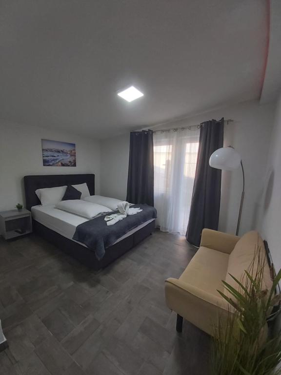 Postel nebo postele na pokoji v ubytování Panda Rooms