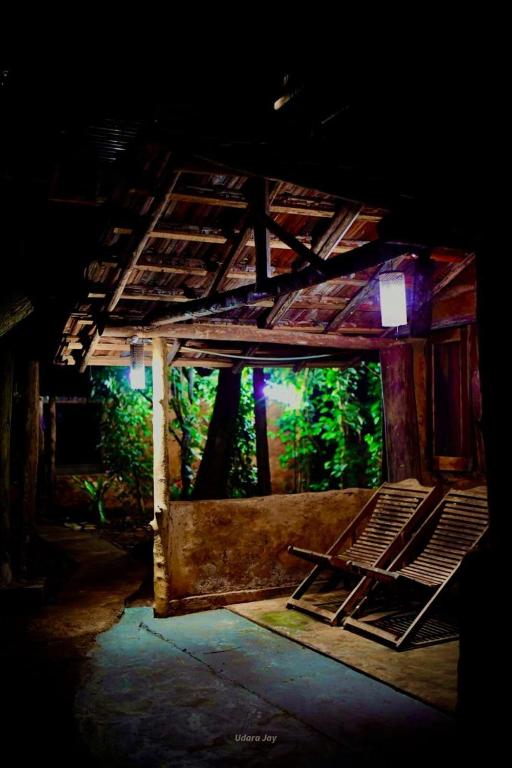 Zahrada ubytování Akila's Hideaway