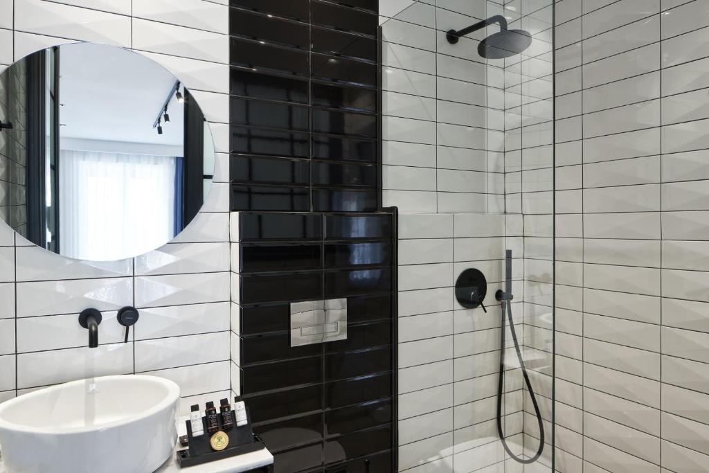 Koupelna v ubytování Cozy Suites Potos