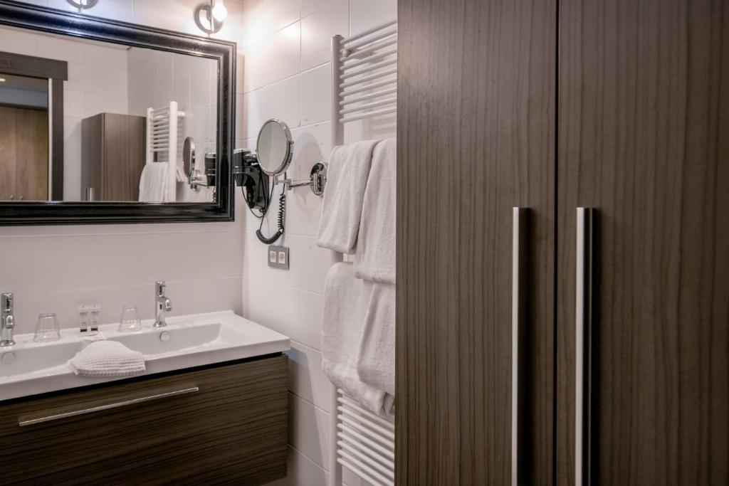 Koupelna v ubytování Blanckthys Hotel Voeren