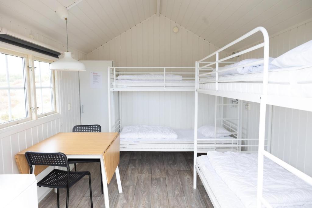 Postel nebo postele na pokoji v ubytování First Camp City-Strömstad