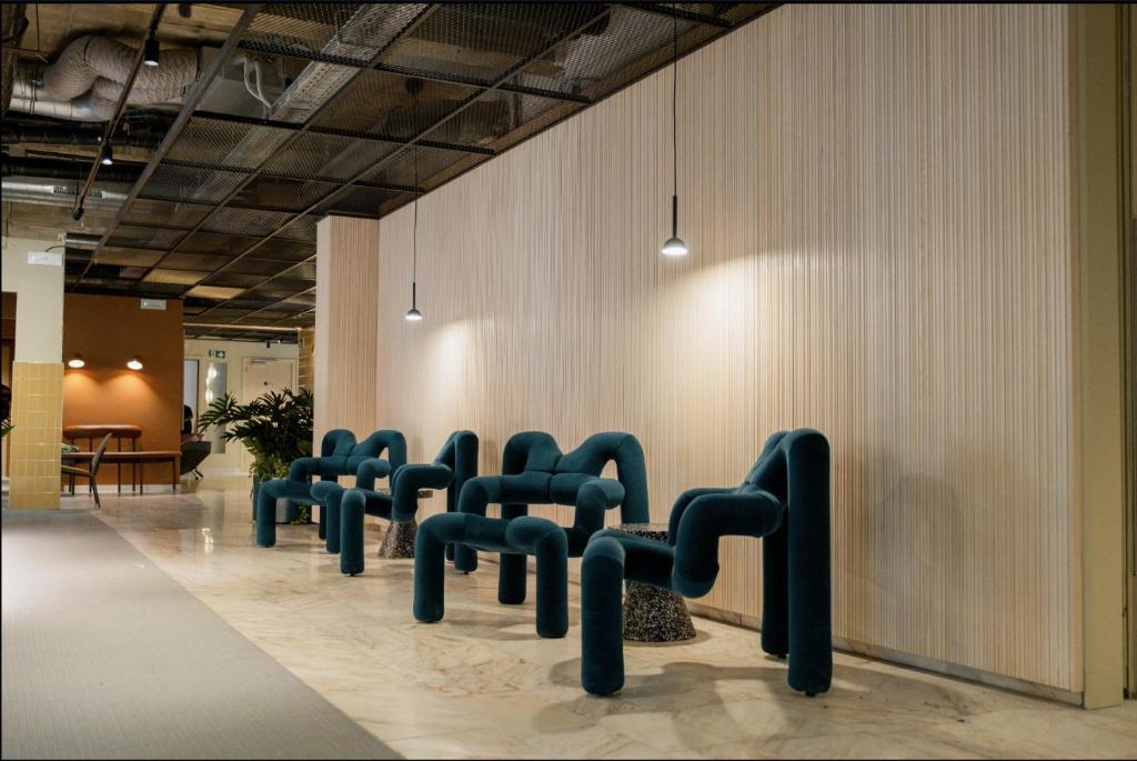 Posezení v ubytování Citybox Brussels
