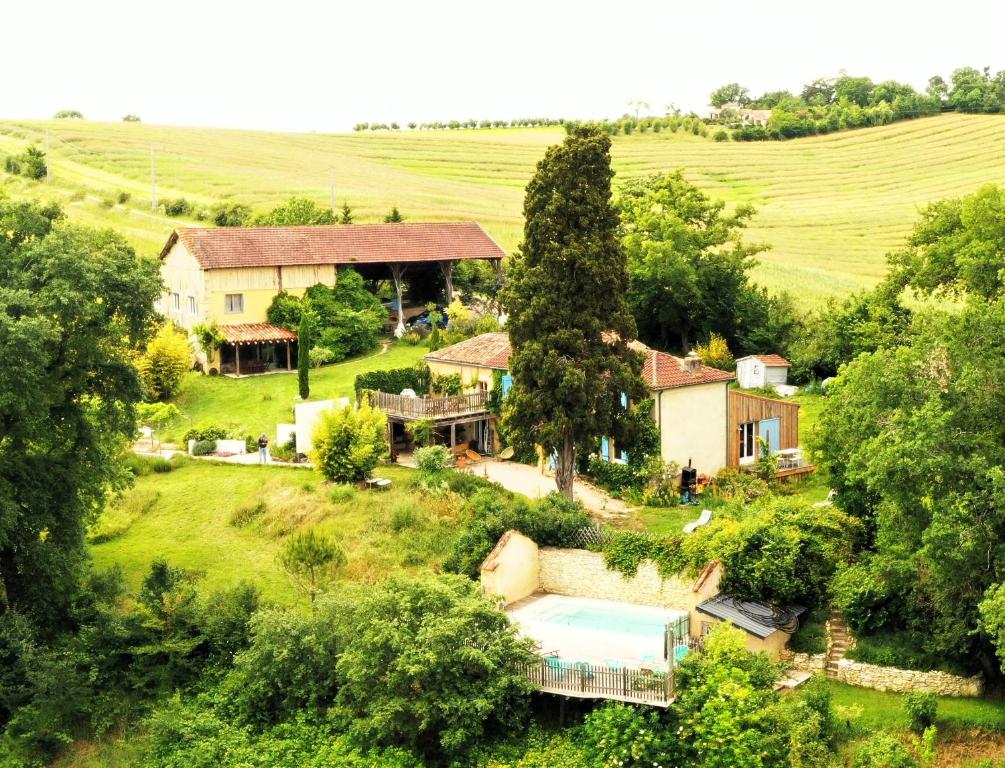 Příroda nedaleko bed and breakfast