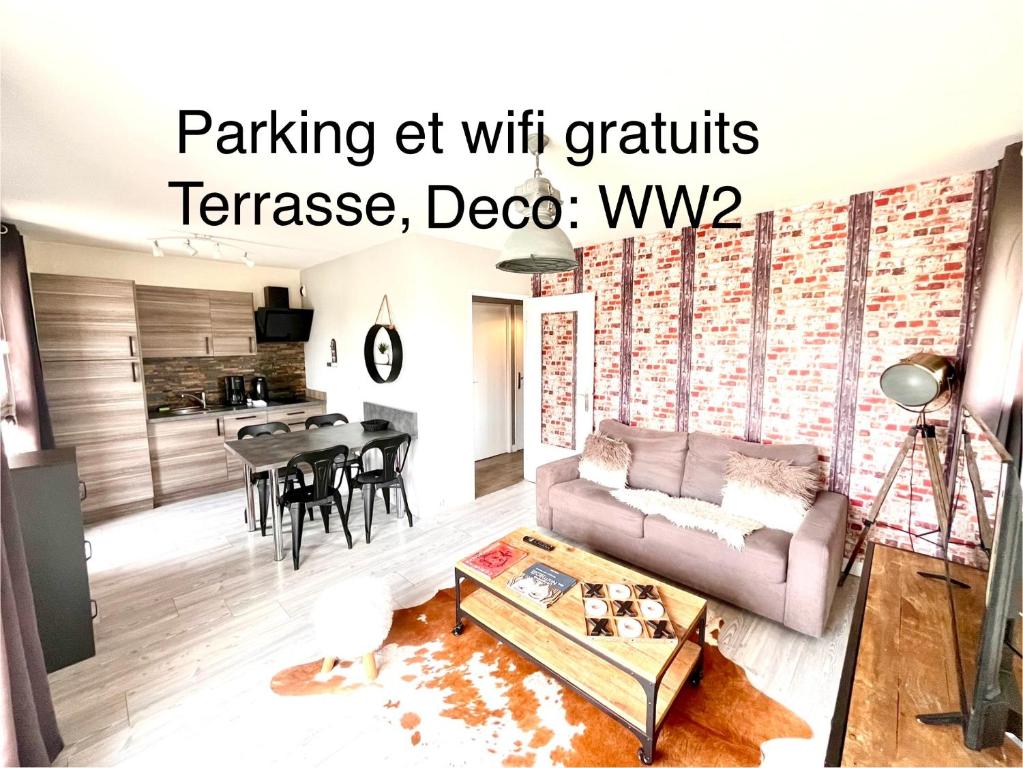Imagine din galeria proprietății Le Green Way, Style Seconde Guerre et terrasse în Caen