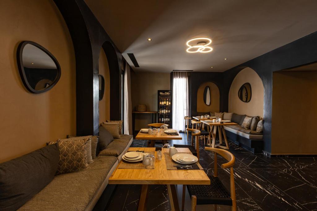 Posezení v ubytování Santo Mangata Boutique Hotel