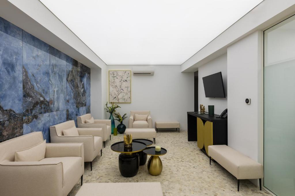 Posezení v ubytování Santo Mangata Boutique Hotel