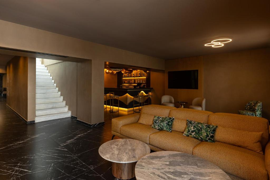 Posezení v ubytování Santo Mangata Boutique Hotel