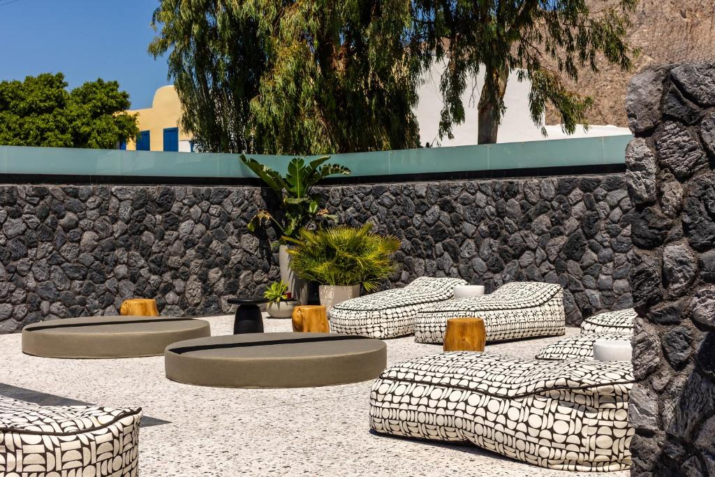 Posezení v ubytování Santo Mangata Boutique Hotel