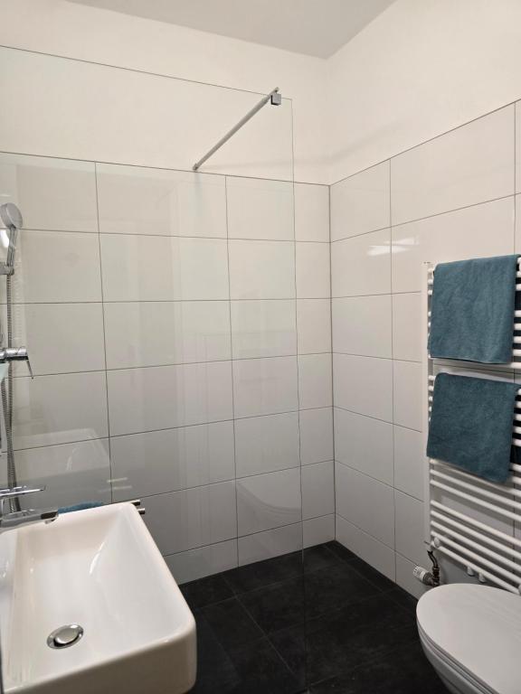 Koupelna v ubytování Hotel Hafnerwirt