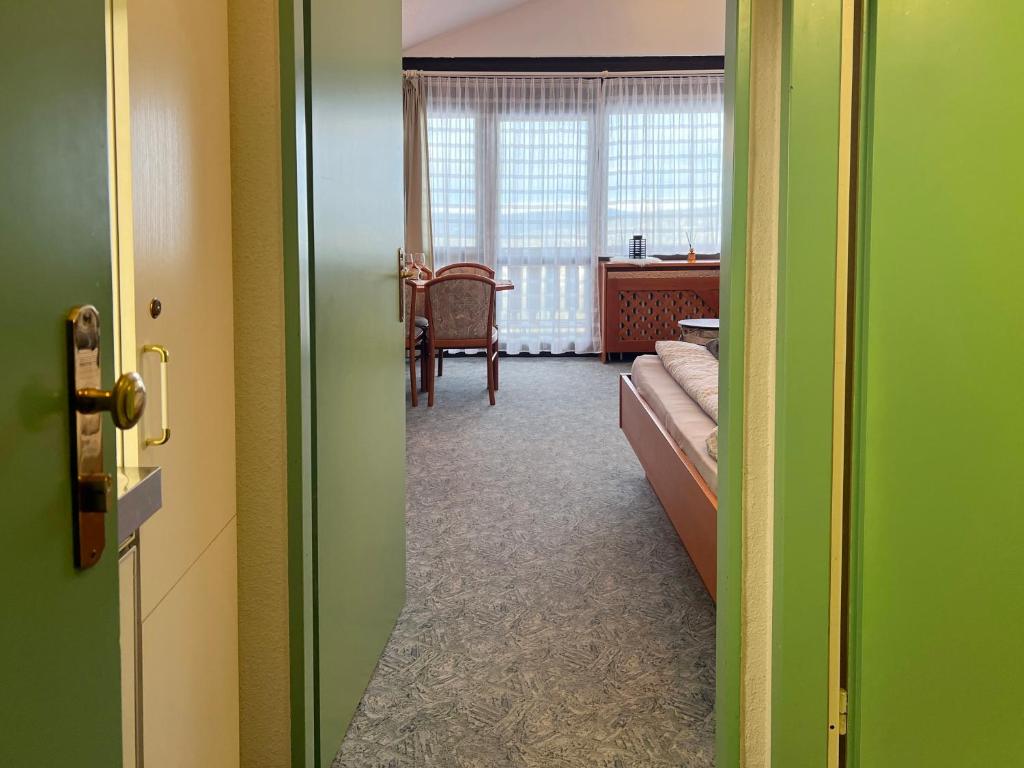 Postel nebo postele na pokoji v ubytování Apartman Mitterdorf