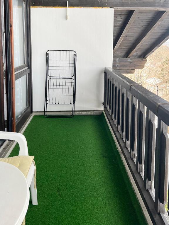 Balkón nebo terasa v ubytování Apartman Mitterdorf