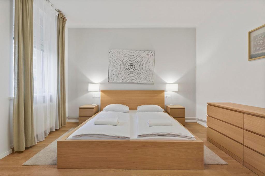 Posteľ alebo postele v izbe v ubytovaní The Capital Retreat Apart