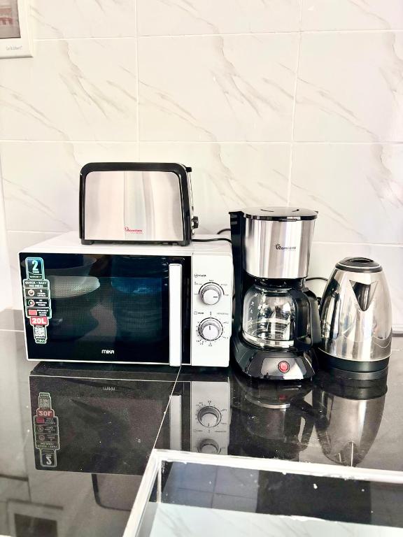 Kuchyň nebo kuchyňský kout v ubytování Seriani homes Diani