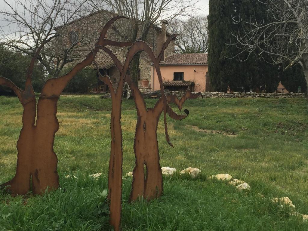 Zahrada ubytování Podere Conte Ràcani