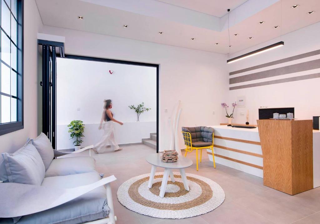 Posezení v ubytování Cozy Suites Potos