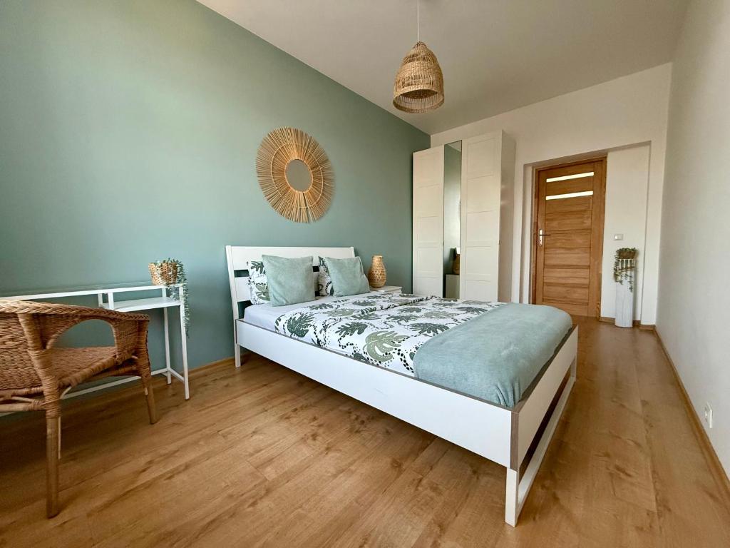 Posteľ alebo postele v izbe v ubytovaní Mint Apart