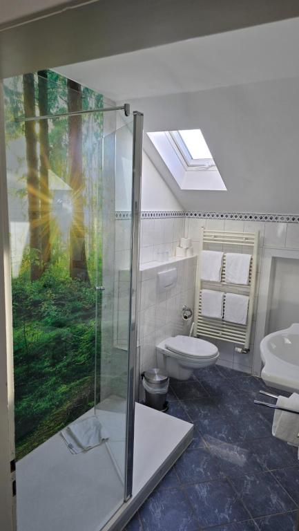 Koupelna v ubytování Hotel Magdalenenhof inklusive MeineCardPlus